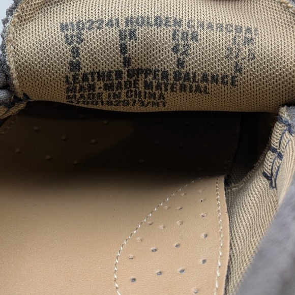 Hush Puppies Mens Grey Charcoal Suede Slide On Penny Loafer Size 9 - Picture 8 of 8